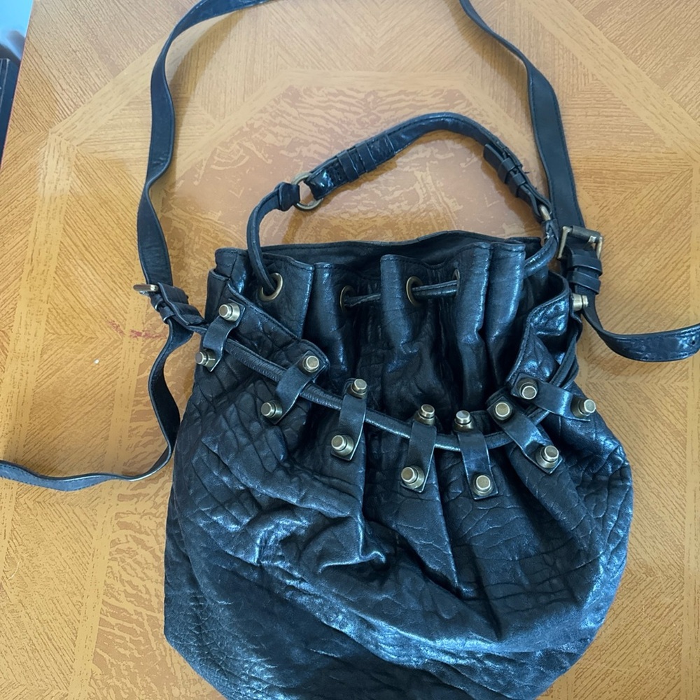 Alexander Wang Diego black leather bag